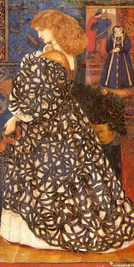 Sidonia Von Bork Prerrafaelita Sir Edward Burne Jones Pintura al óleo